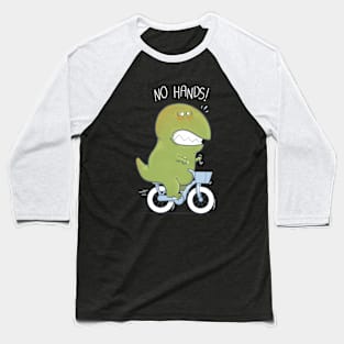 T-Rex tries biking Baseball T-Shirt